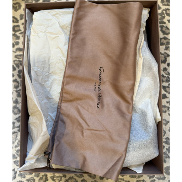 Women’s Gianvito Rossi Foster Biker Boots Lace Up Grey/Blue Carbon Suede Size 38 - Picture 12 of 16